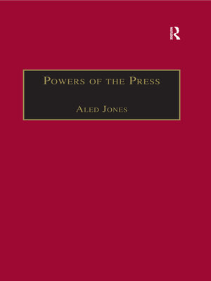 cover image of Powers of the Press
